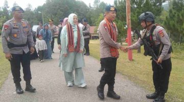 Kunjungan Kerja Komandan Satuan Brimob Polda Aceh di Mako Kompi 4 Batalyon C Pelopor